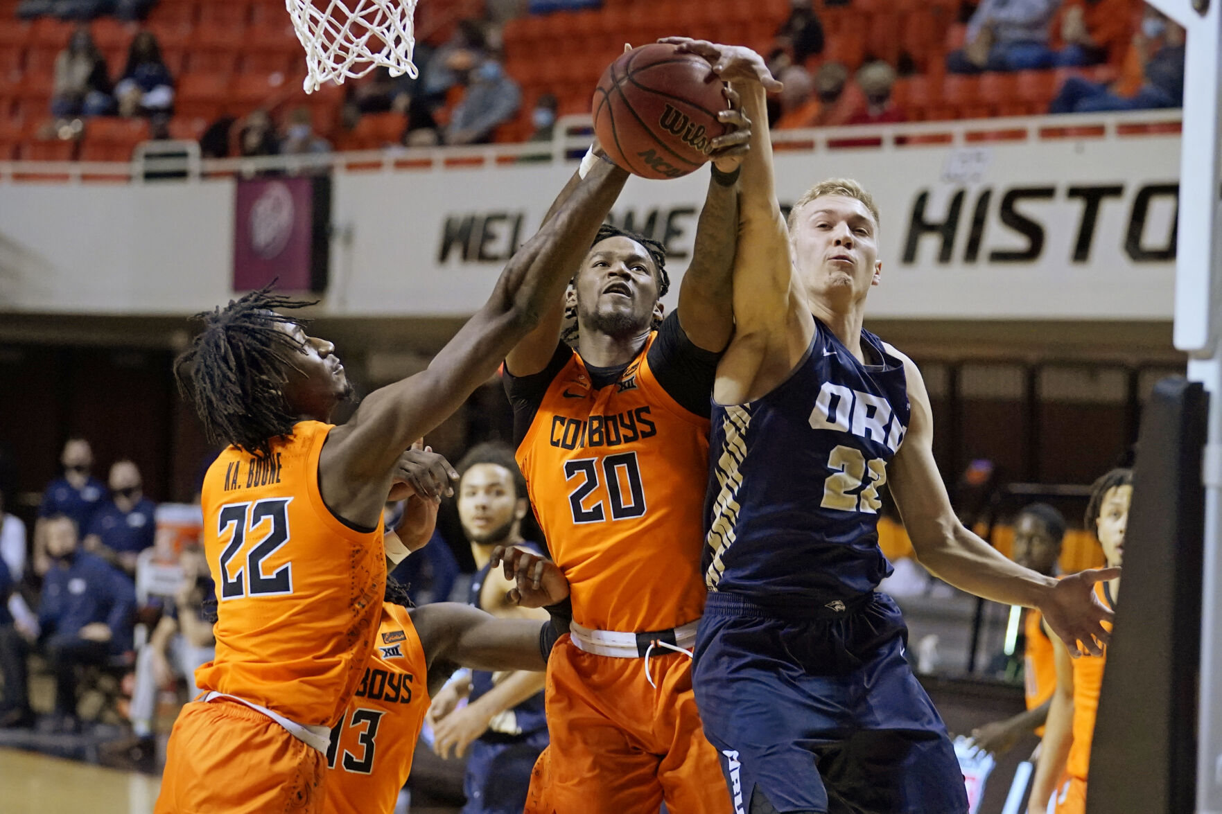 Oral Roberts Oklahoma St Basketball